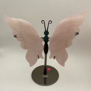 Pink Butterfly Decorative Stand